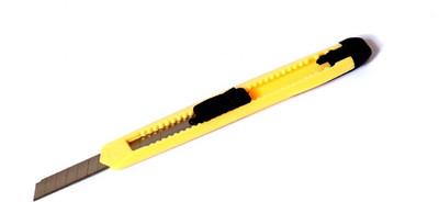 Zenith Z1 Plastic Grip Hand-held Paper Cutter(Set Of 10, Multicolor)