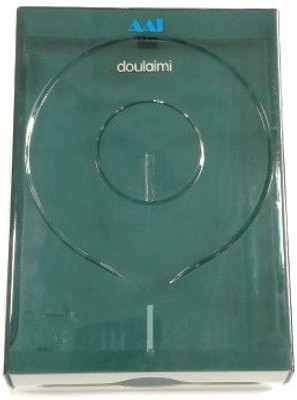 

AAI royal TD78995 Duolaimi Large Blue Transparent Z-Fold Tissue Paper Dispenser