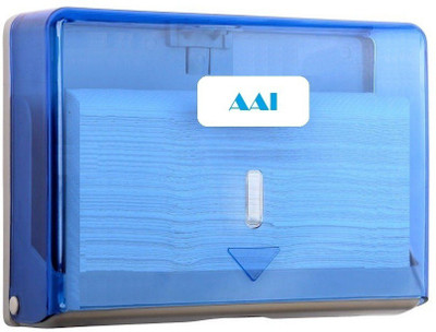 

AAI ECO TD9939 ECCO BLUE TRANSPARENT Z-FOLD TISSUE Paper Dispenser