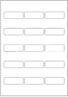 

Novajet 15 A4 Size Sticker Paper Self-adhesive Paper Label(White)