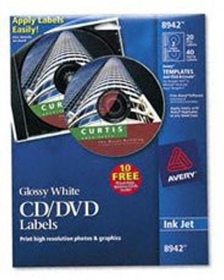 

Avery Self-adhesive Paper Label(White)