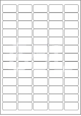 

Novajet 65 A4 Size Sticker Paper Self-adhesive Paper Label(White)