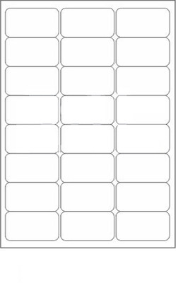 

Novajet 24 A4 Size Sticker Paper Self-adhesive Paper Label(White)