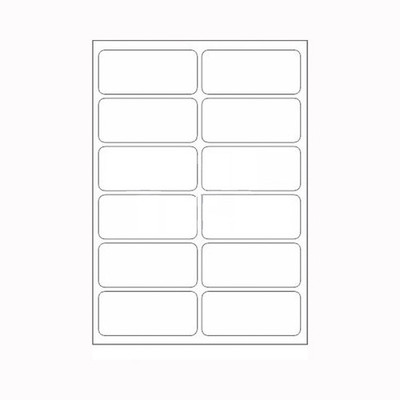 

Desmat A4ST12-100S Self-adhesive Paper Label(White)