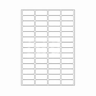 

Desmat A456-R48204-100S Self-adhesive Paper Label(White)