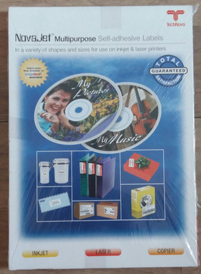 

NOVAJET Self-Adhesive Paper Label(White)