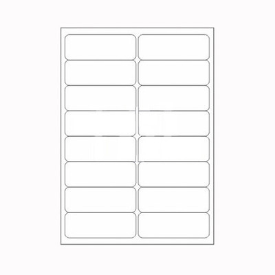 

Desmat A4ST16-100S Self-adhesive Paper Label(White)