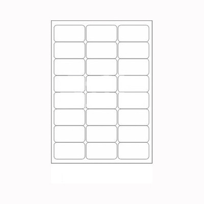 Desmat A4ST24-100S Self-adhesive Paper Label(White)