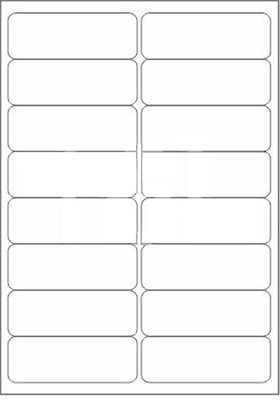 

Novajet 16 A4 Size Sticker Paper Self-adhesive Paper Label(White)