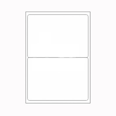 

Desmat A4ST2-100S Self-adhesive Paper Label(White)