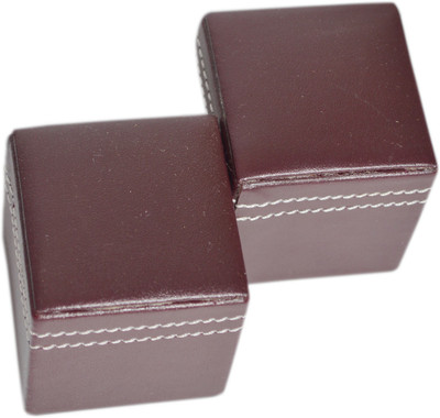

Knott PW-Series Leather Paper Weights with Square shape(Set Of 2, Cherry c)