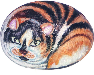 64% OFF on R S Jewels Rock-Star Stone Paper Weights(Set Of 1, Multicolor)