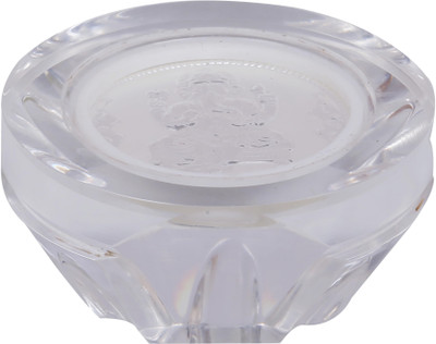 

Siri Creations Super Acralyic Paper Weights with Silver(Set Of 1, White)