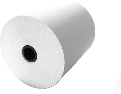 

Royaltec Pure White Big Size Five Billing Pos Roll 79MMX50Mtr (3 Inch) Thermal Paper(Set of 5, White)