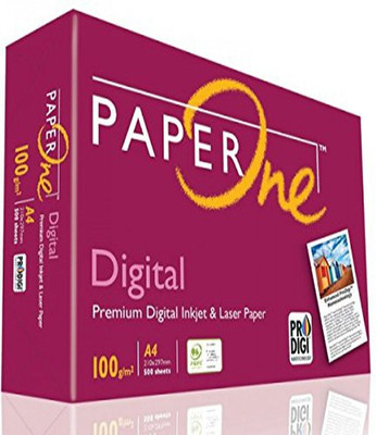 

PaperOne Premium Digital Unruled A4 Copy Paper(Set of 1, White)