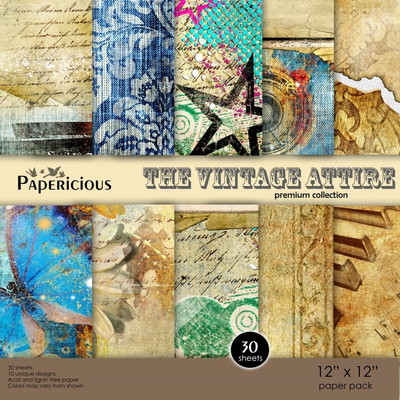 

PAPERICIOUS DESIGNER PRINTED 12X12 Multipurpose Paper(Set of 1, Multicolor)