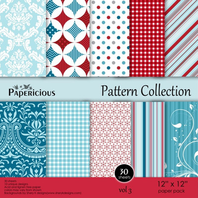 

PAPERICIOUS DESIGNER PRINTED 12X12 Multipurpose Paper(Set of 1, Multicolor)