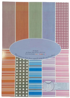 zing uf-Series Unruled A4 Craft paper(Set of 1, Multicolor)