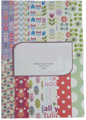 

zing uf-Series Unruled A4 Craft paper(Set of 1, Multicolor)