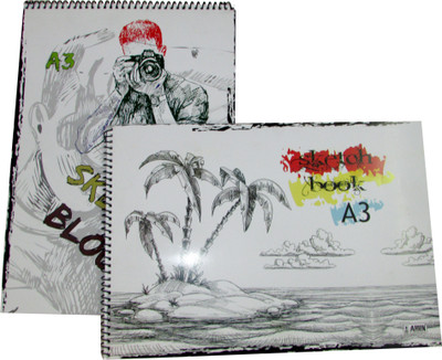 

Gathbandhan X Series Unruled A3 Drawing Paper(Set of 2, White)