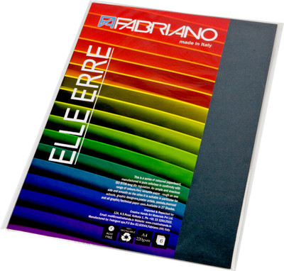 Fabriano Elle Erre (Pack of 6) A4 220 gsm Drawing Paper(Ferro)