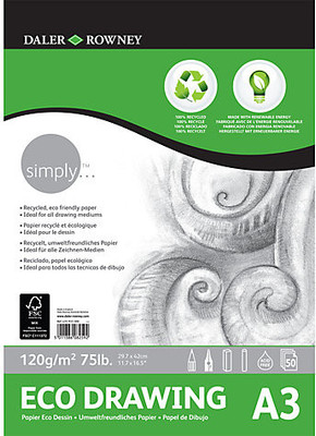 

Daler-Rowney Simply A3 Drawing Paper