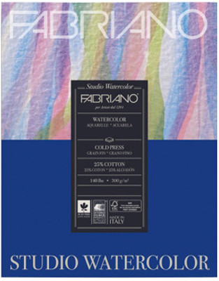 Fabriano Studio 300 gsm Watercolor Paper Fabriano Studio 300 gsm Watercolor Paper