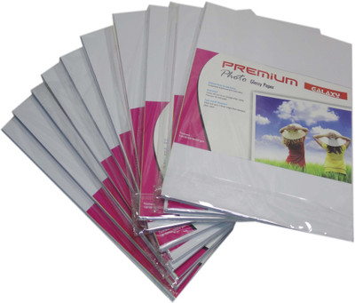 

Galaxy galaxy-180 Unrurld A-4 Photo Paper(Set of 10, White)