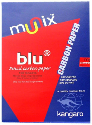 

Kangaro Carbon Unruled FS Carbon Paper(Set of 1, Blue)