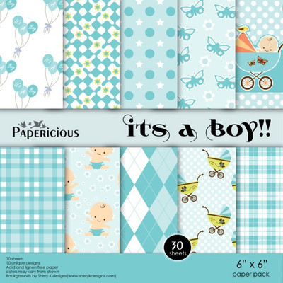 

PAPERICIOUS DESIGNER PRINTED 6X6 Multipurpose Paper(Set of 1, Multicolor)