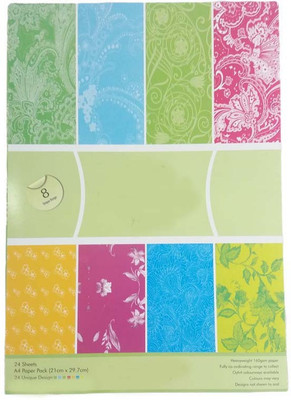 

zing uf-Series Unruled A4 Craft paper(Set of 1, Multicolor)