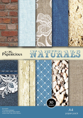 

PAPERICIOUS DESIGNER PRINTED A4 A4 paper(Set of 1, INK BLUE)