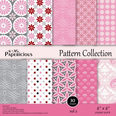 

PAPERICIOUS DESIGNER PRINTED 6X6 Multipurpose Paper(Set of 1, Multicolor)
