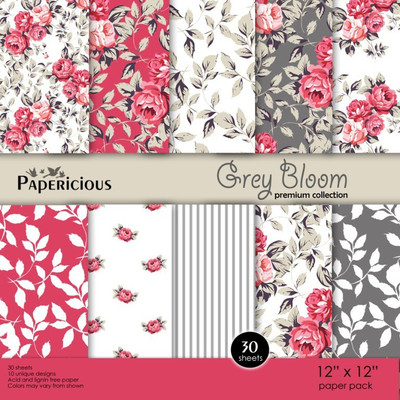 

PAPERICIOUS DESIGNER PRINTED 12X12 Multipurpose Paper(Set of 1, Multicolor)