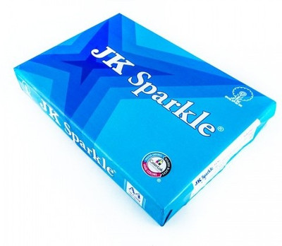 

JK Sparkle Unruled A4 Printer Paper(Set of 1, White)