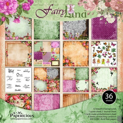 

PAPERICIOUS DESIGNER PRINTED 12X12 Multipurpose Paper(Set of 1, Multicolor)