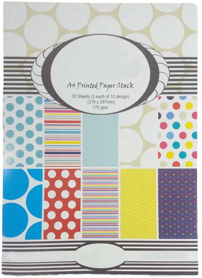

zing uf-Series Unruled A4 Craft paper(Set of 1, Multicolor)