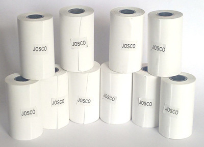 

Josco Thermal plain 57mm x 15 Mtrs Length Paper Roll(Set of 1, White)