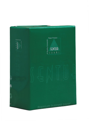 

Sentur Business Paper Silver Unruled A5 (148mmx210mm) Size Printer Paper(Set of 1, Natural White)