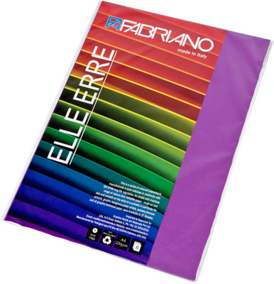 Fabriano Elle Erre (Pack of 6) A4 220 gsm Drawing Paper(Viola)