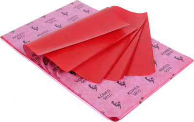 

Kores carbon unruled A4 Carbon Paper(Set of 50, Red)