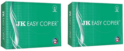 

JK Pack of 2 Combo Unruled A4 Printer Paper(Set of 2, White)