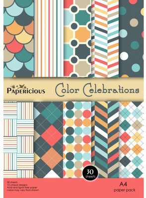 

PAPERICIOUS DESIGNER PRINTED A4 A4 paper(Set of 1, ORANGE AND GREEN)