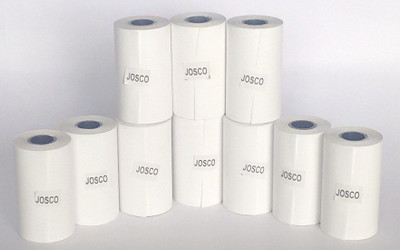 

Josco Thermal plain 57mm x 13 Mtrs Paper Roll(Set of 100, White)