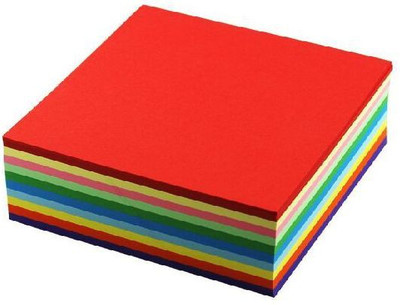 

SNG craft Unruled 15cm x 15cm Origami Paper(Set of 1, Multicolor)