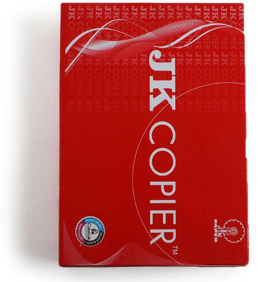 JK Copier Impress Unruled A4 Printer Paper(Set of 1, White) available at flipkart for Rs.270