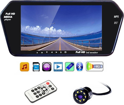 

Speedwav 225854 7 Inch Full HD Touch Screen Bluetooth LED Screen+8LED Reverse Camera-Mahindra TUV-300 Parking Sensor(Ultrasonic Systems)