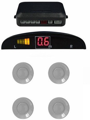 AutoSun SL-142 Reverse Car LED Display Silver Maruti Suzuki Ertiga Parking Sensor(Electromagnetic Systems) available at flipkart for Rs.899