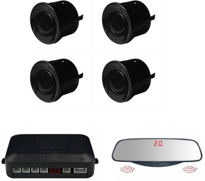 

Speedwav 235738 Mirror Screen Voice Assist Reverse Parking Sensors Black-Honda Amaze New Parking Sensor(Ultrasonic Systems)