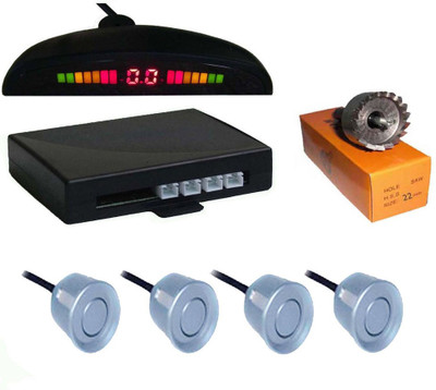 Dvis DVS104 Car Safety System Silver Color Parking Sensor(Electromagnetic Systems)